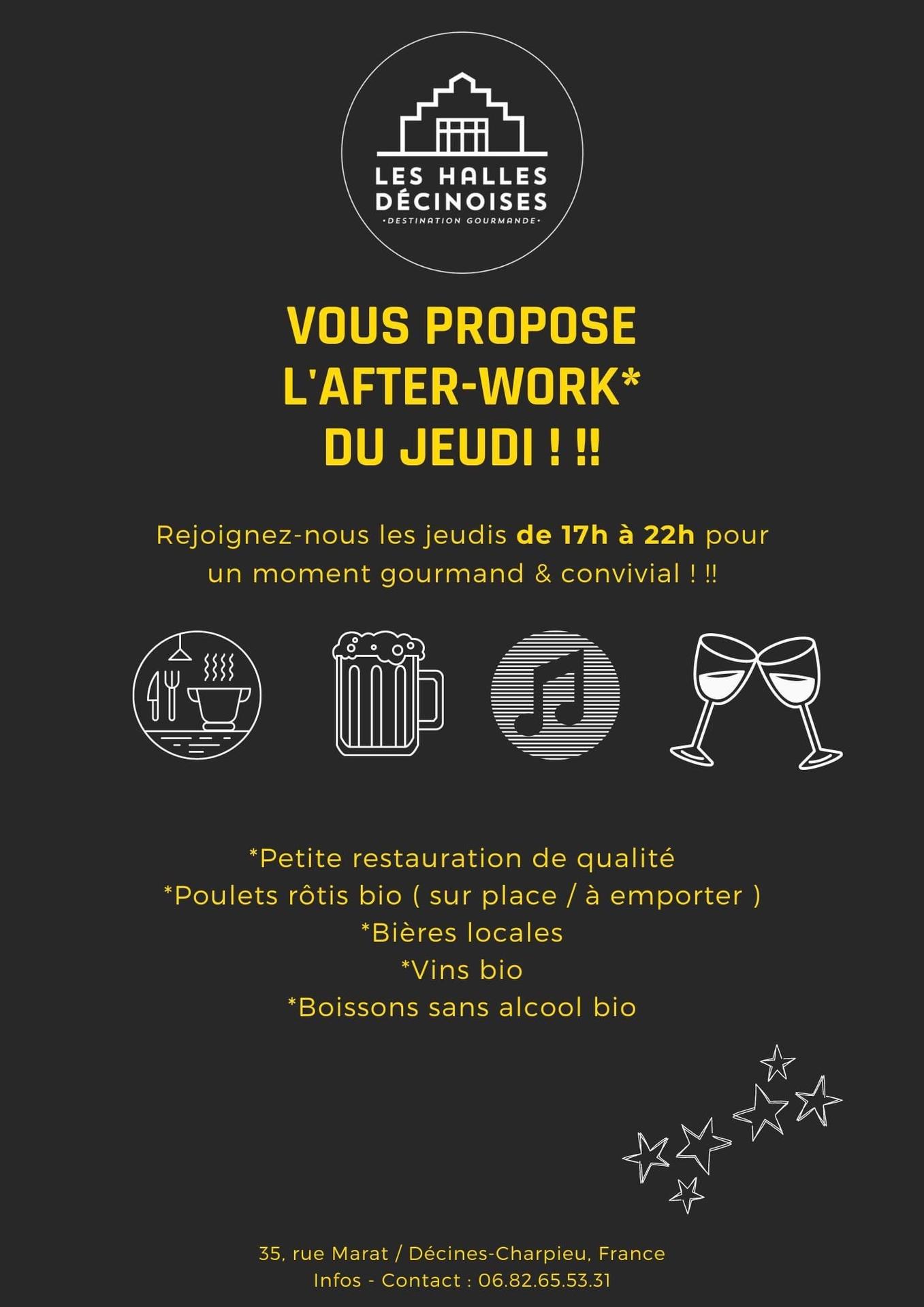 Affiche Afterworks