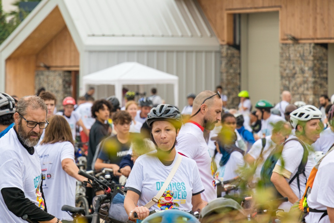 Les participants à l’arrivée