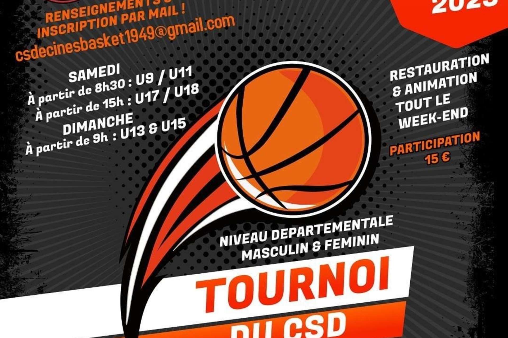 Tournoi CSD Basket