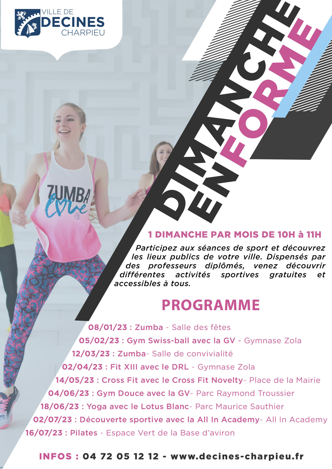 Dimanche en forme programme 2023