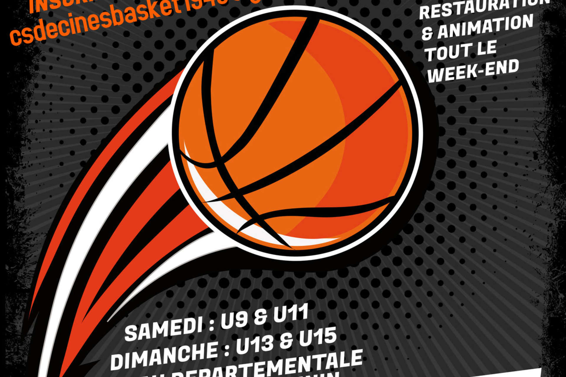 Tournoi de basket - CSD Basket Décines