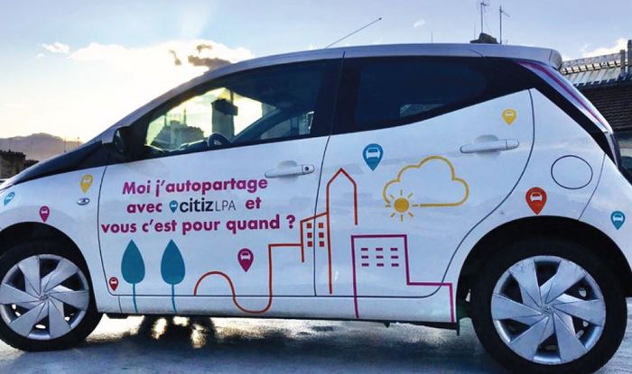 En route pour l'auto-partage