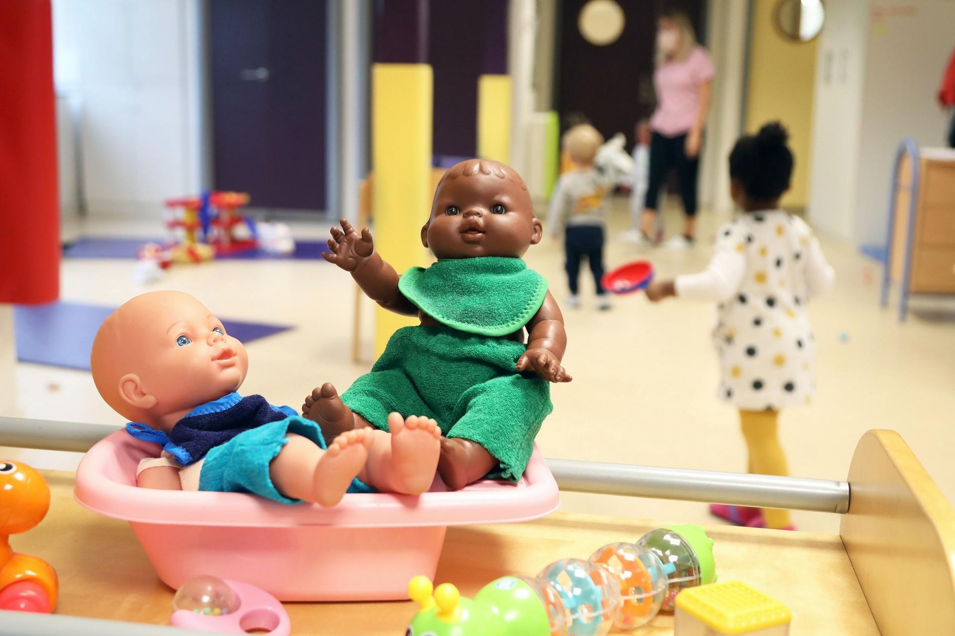 Poupées crèche Les Pitchounets